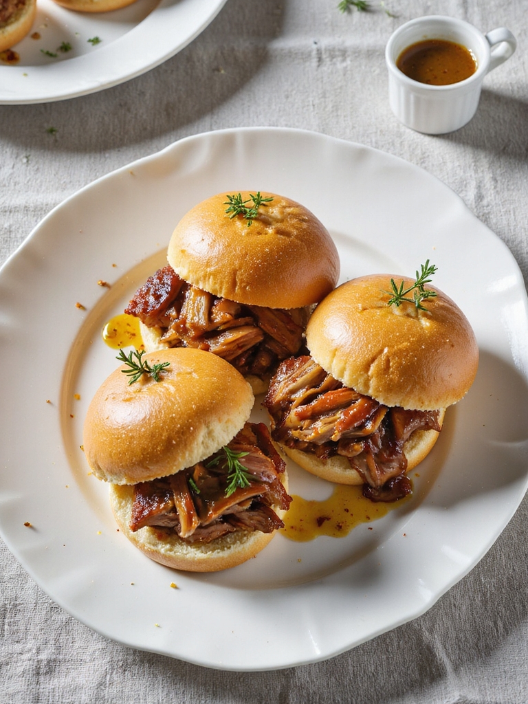 savory honey mustard sliders