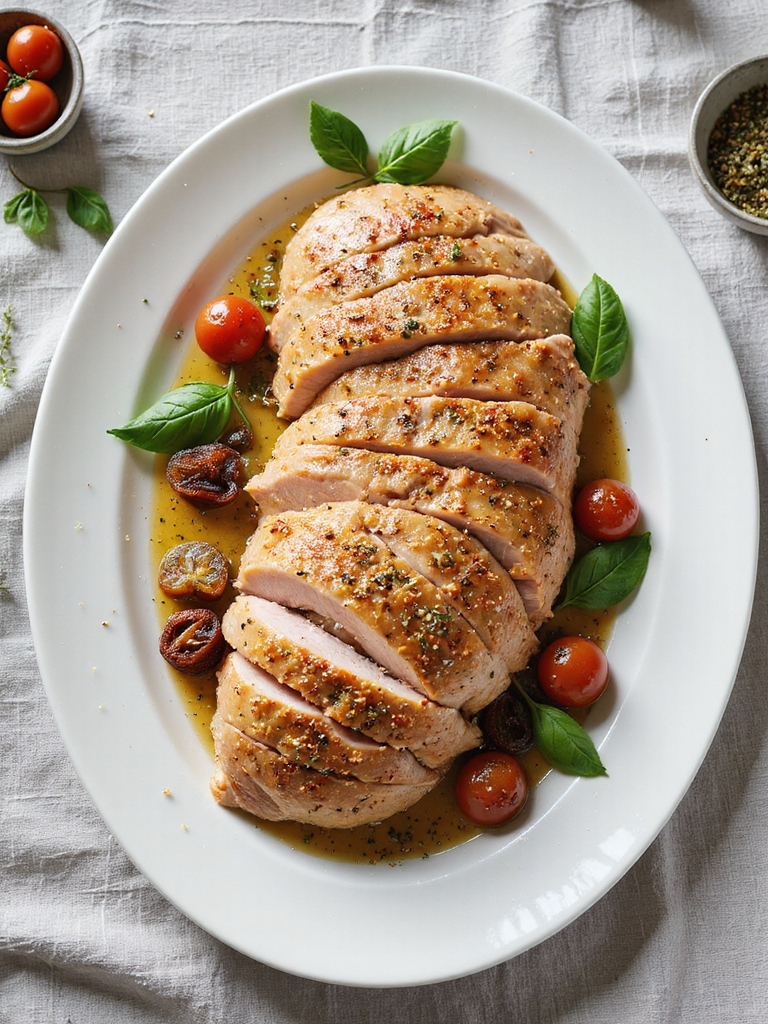 savory italian crockpot turkey