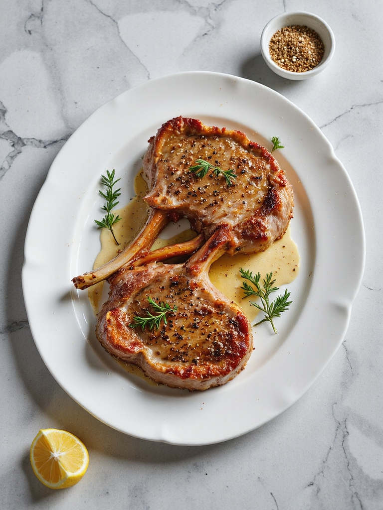 savory seasoned air fryer pork