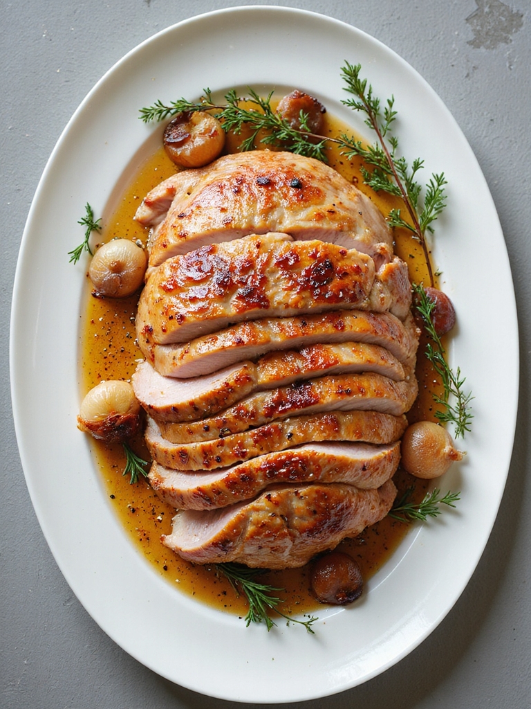 savory slow cooked turkey breast