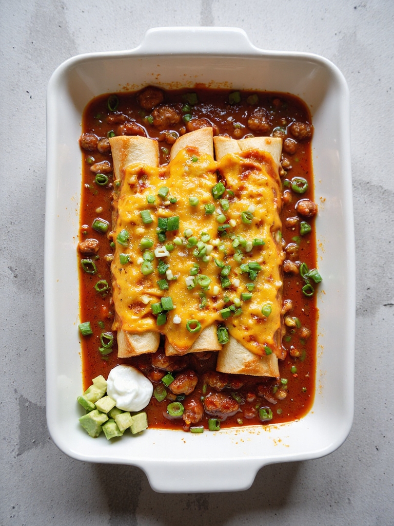 savory tex mex breakfast enchiladas