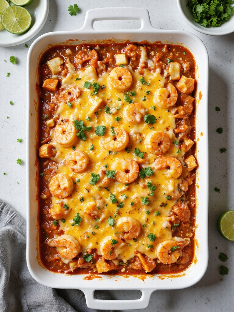 seafood enchilada casserole recipe
