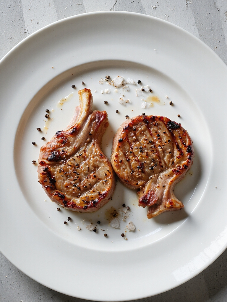 simple seasoned pork chops