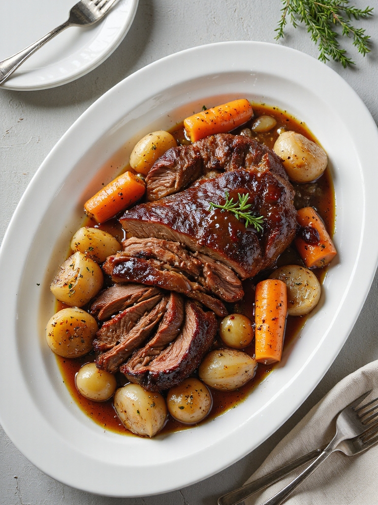 slow cooked beef roast recipe