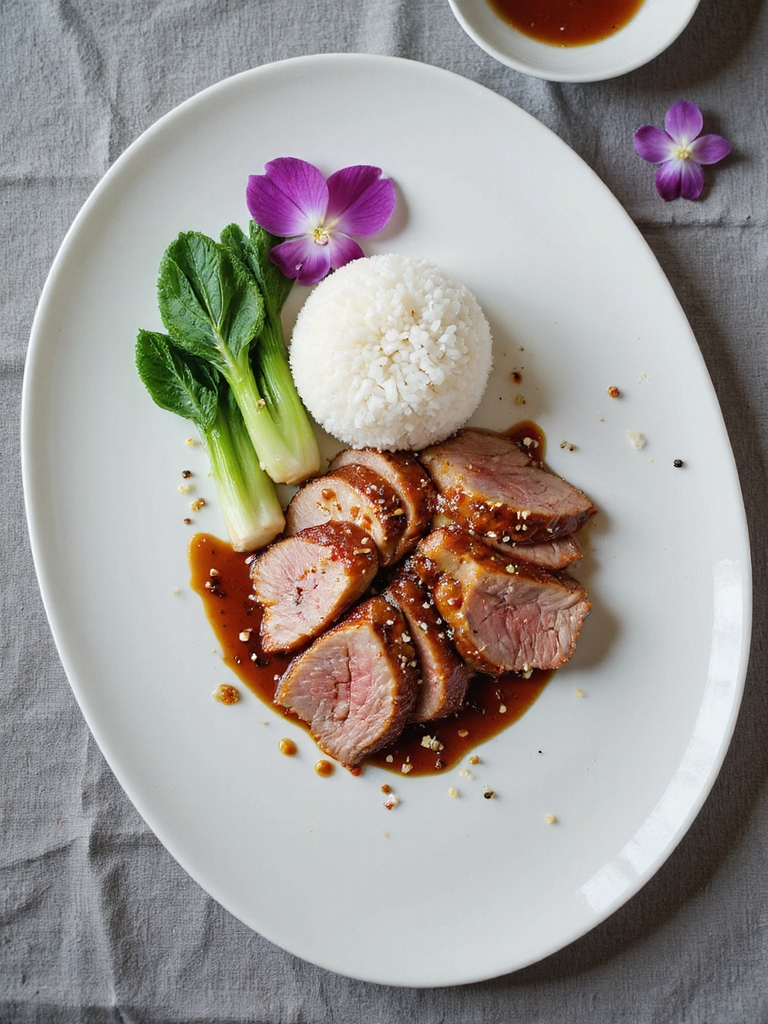 smoky asian marinade pork
