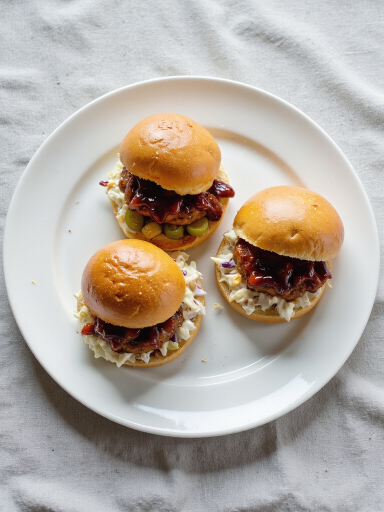 smoky bbq turkey sliders