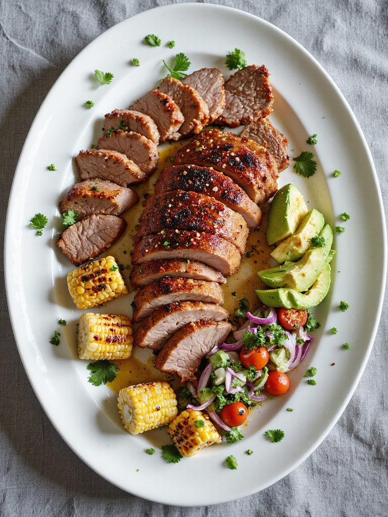 smoky chipotle seasoned pork