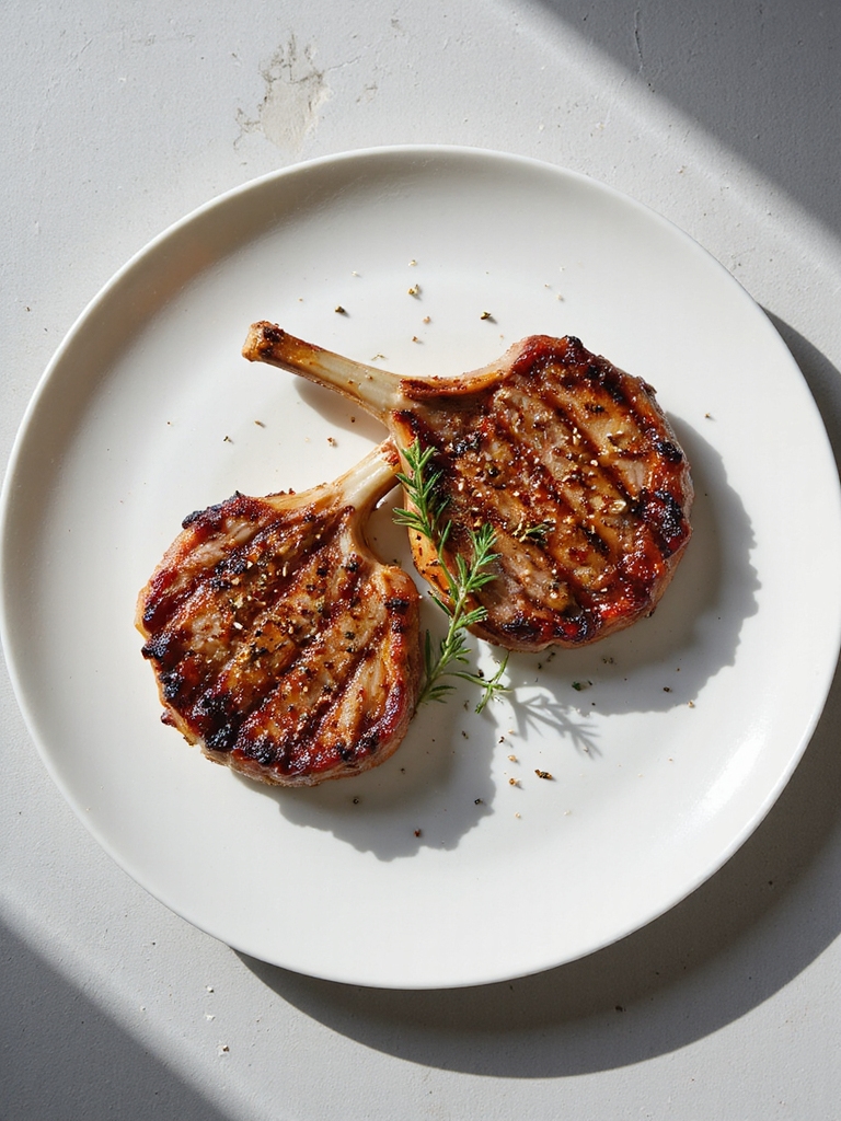 smoky paprika cumin chops