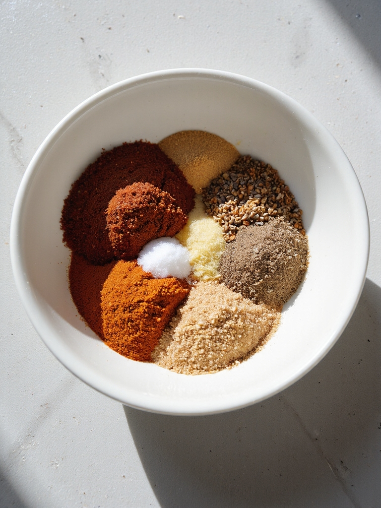 smoky sweet pork rib rub