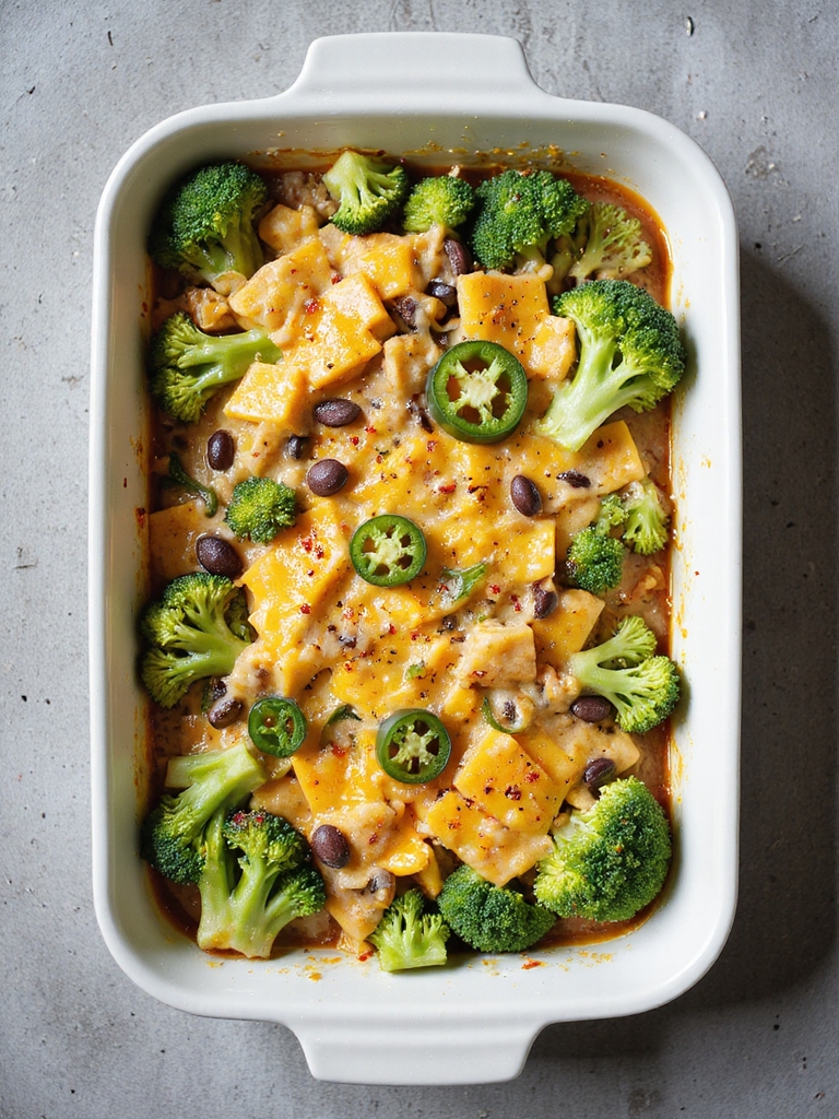 southwest broccoli casserole delight