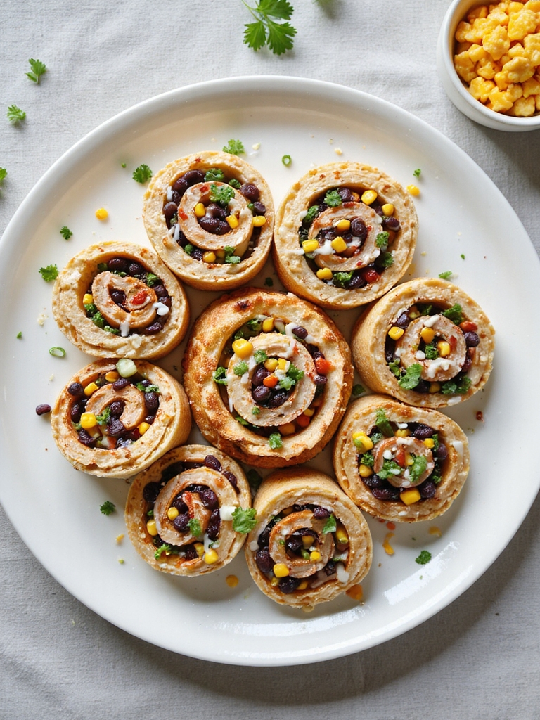 southwest turkey pinwheels recipe