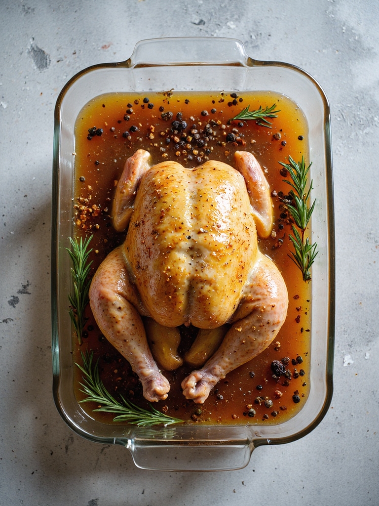 spiced apple cider brine