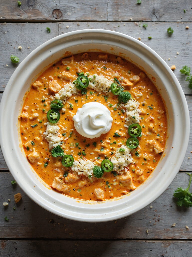 spicy cheesy chicken dip