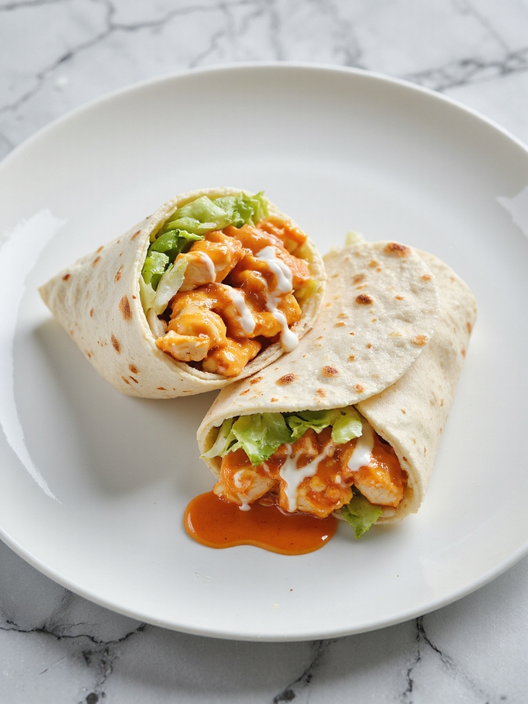spicy chicken wrap recipe