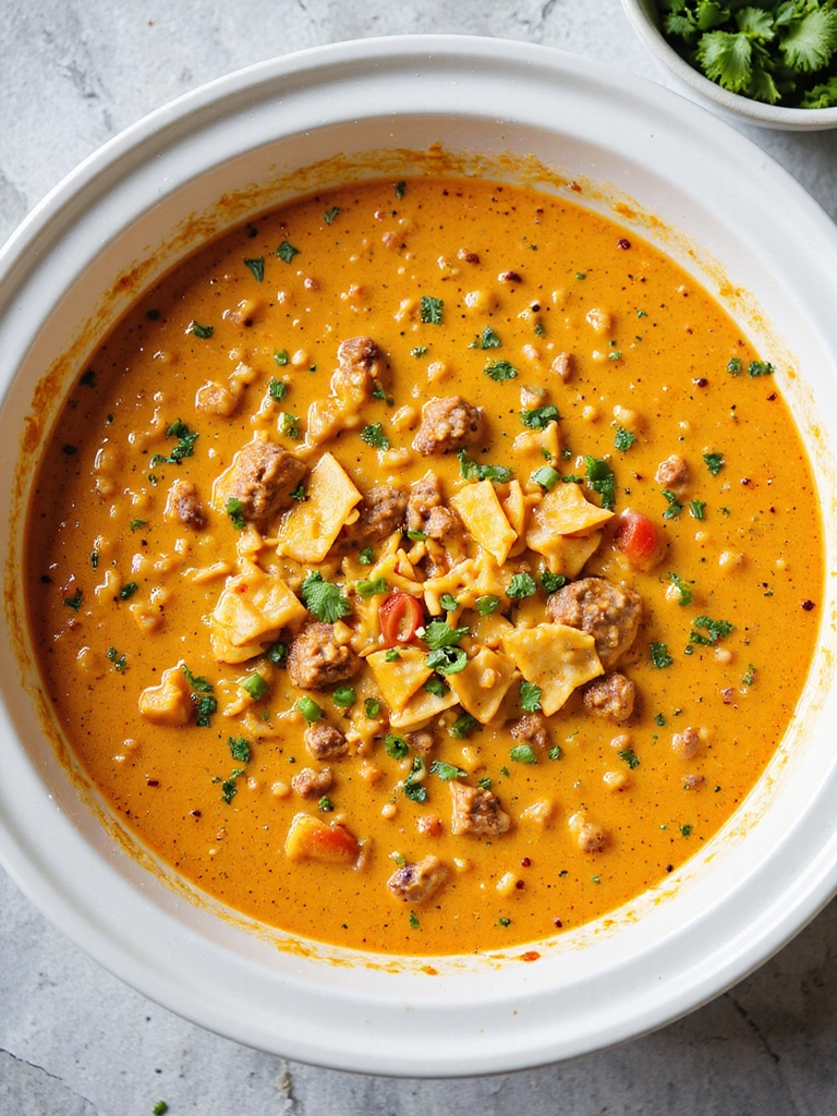 spicy chorizo cheese dip