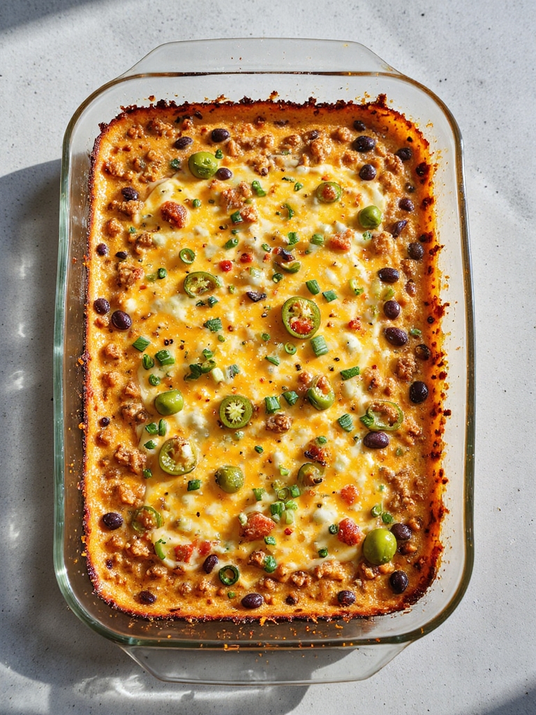 spicy chorizo egg casserole