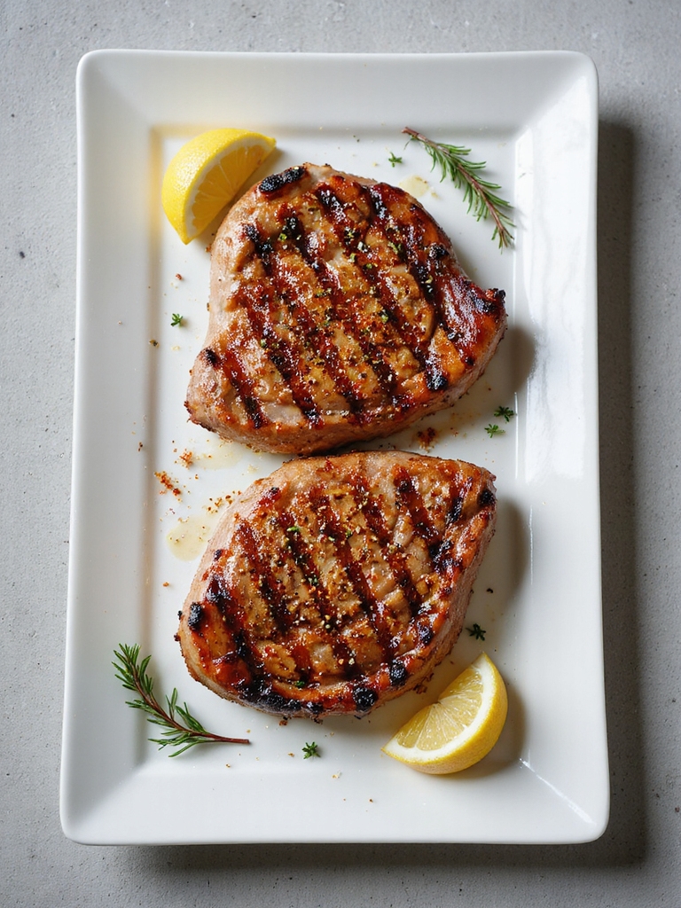 spicy grilled cajun pork