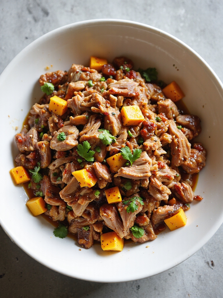 spicy mango carnitas recipe