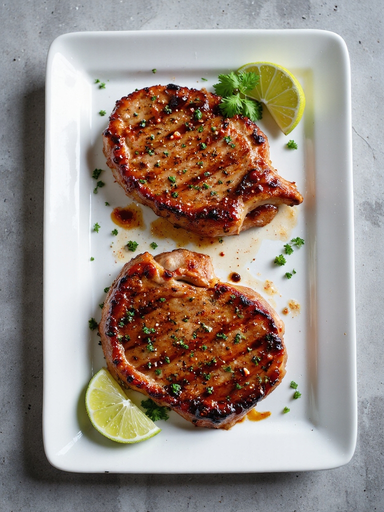 spicy smoky pork chops