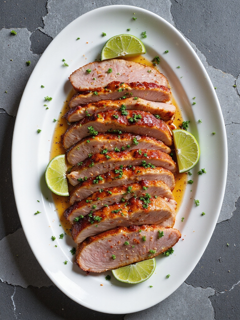 spicy sriracha lime pork loin