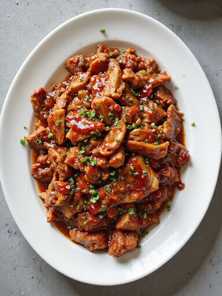 spicy sriracha pulled pork