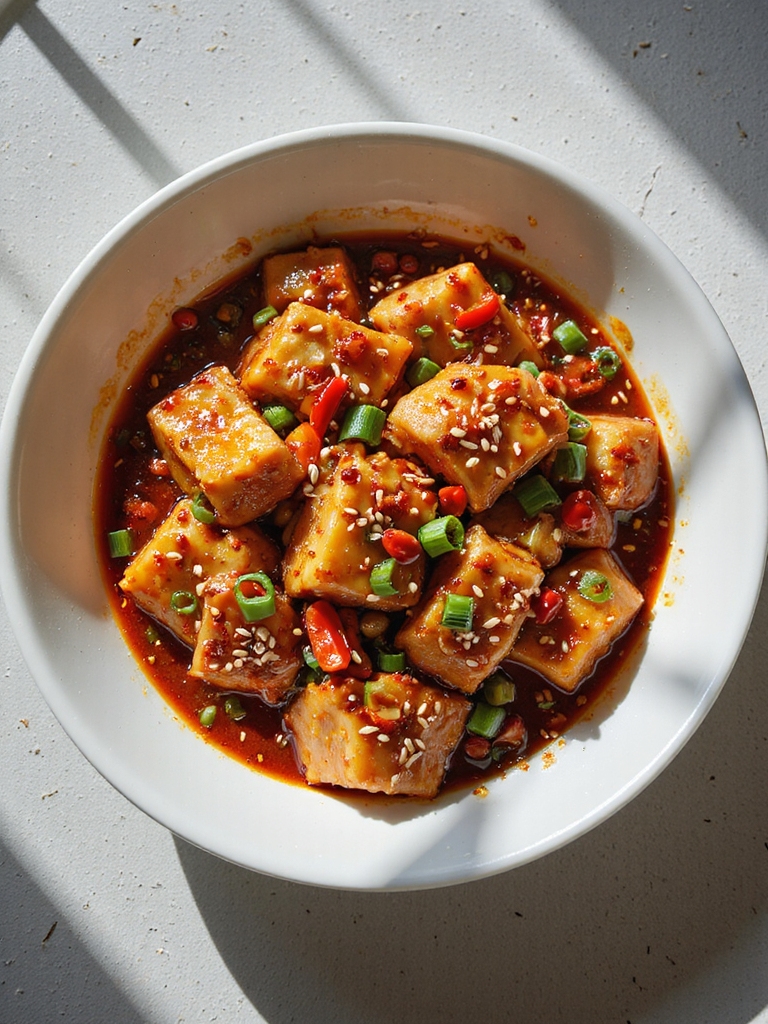 spicy sweet and sour pork