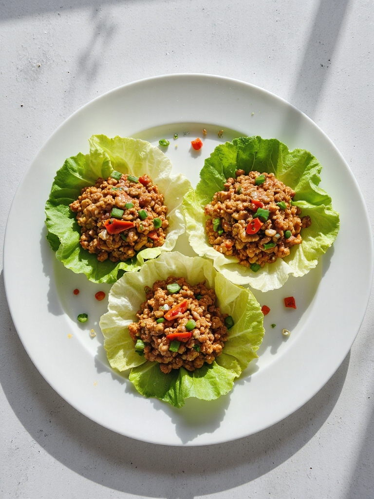 spicy turkey lettuce wraps