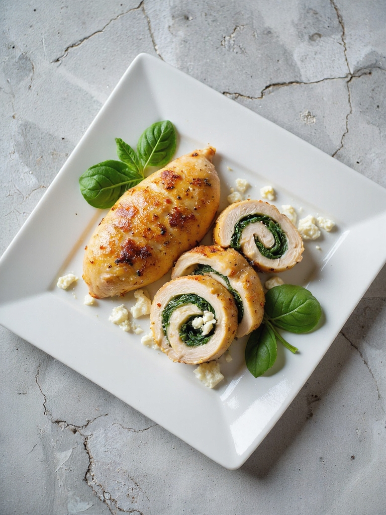 spinach feta chicken delight