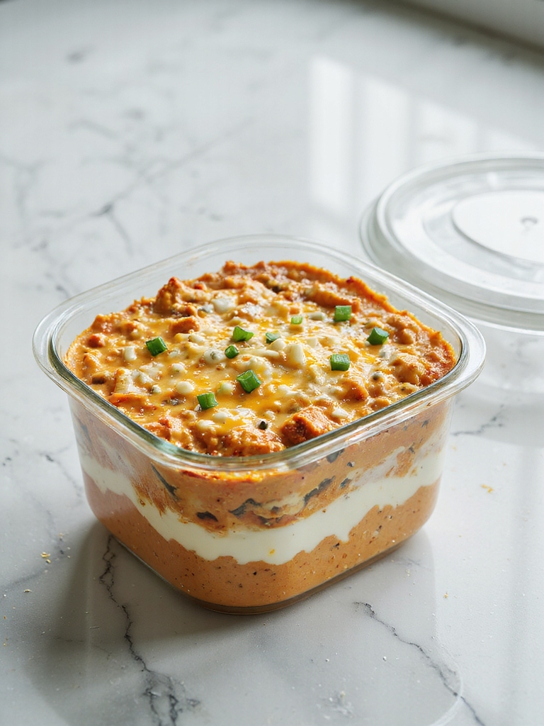 store and reheat buffalo dip