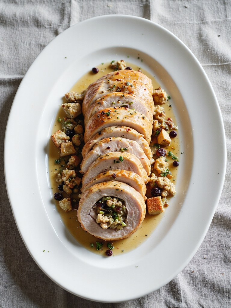 stuffed turkey breast recipe