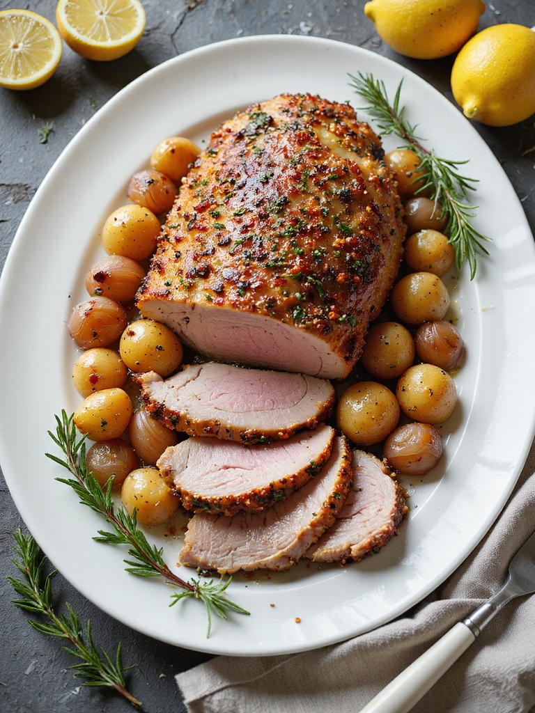 succulent italian pork roast
