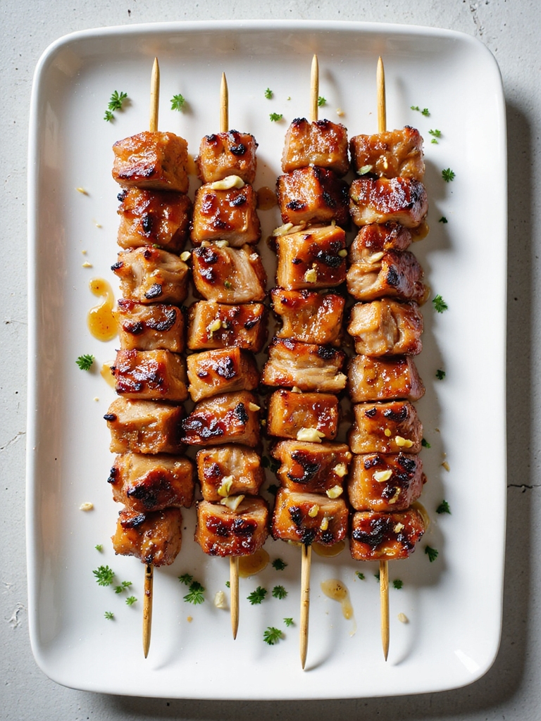 sweet and savory kebabs
