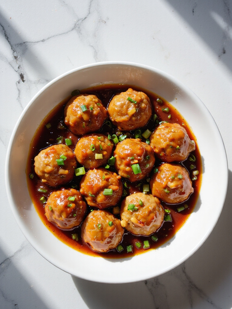 sweet and sour meatballs