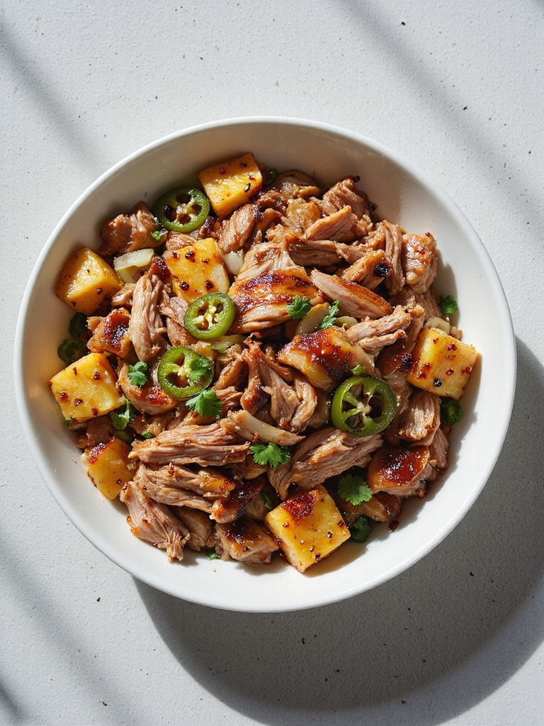sweet and spicy carnitas