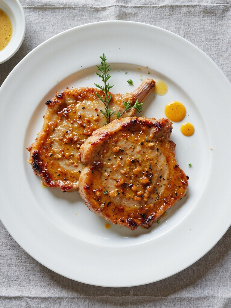 sweet and tangy pork chops