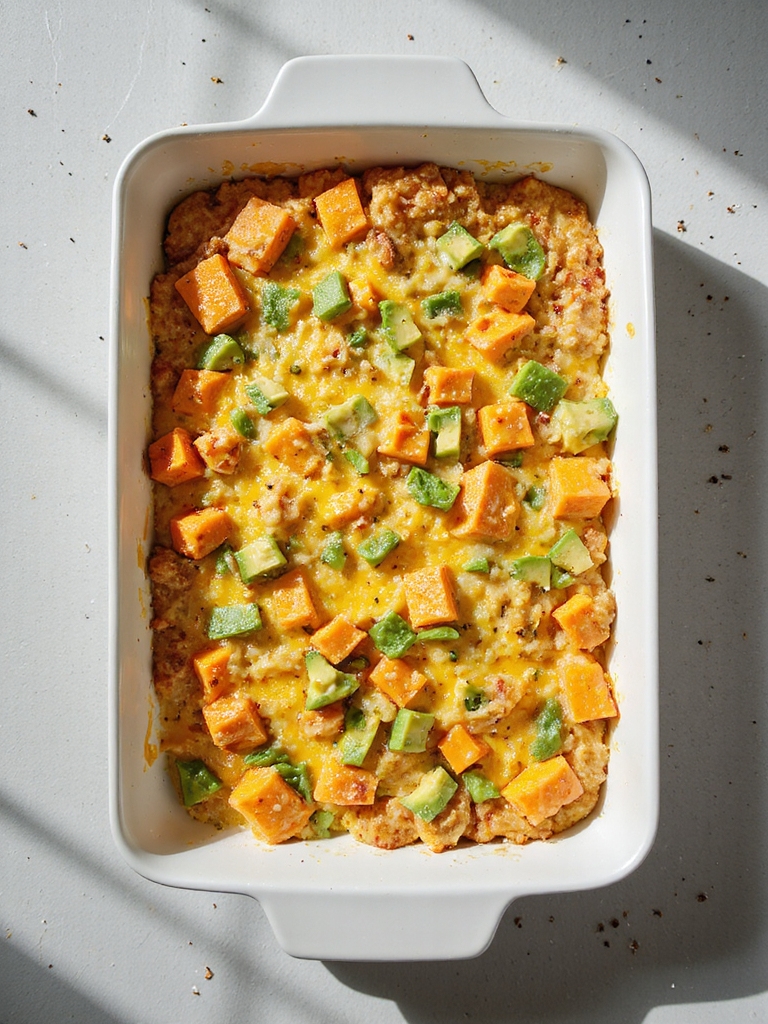 sweet potato avocado casserole