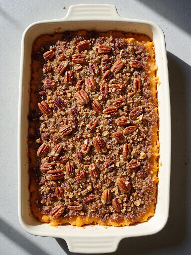 sweet potato pecan casserole