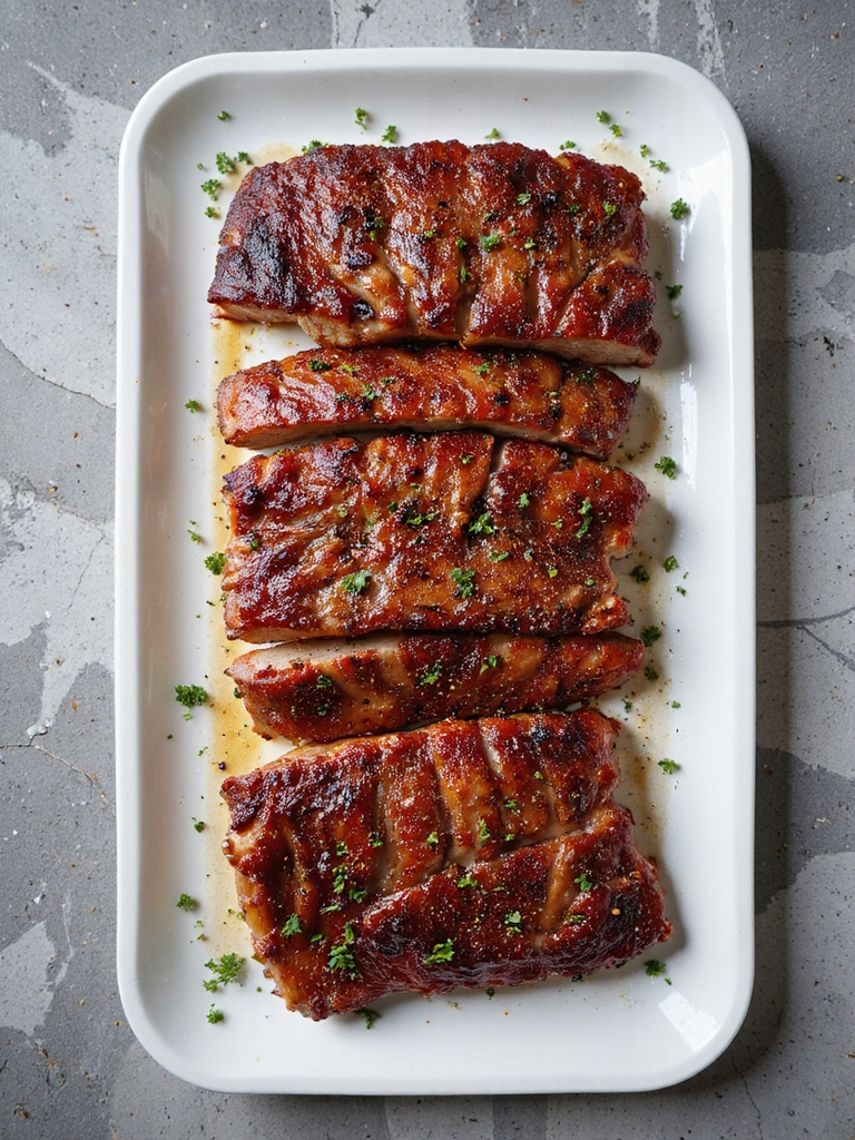 sweet smoky ribs recipe