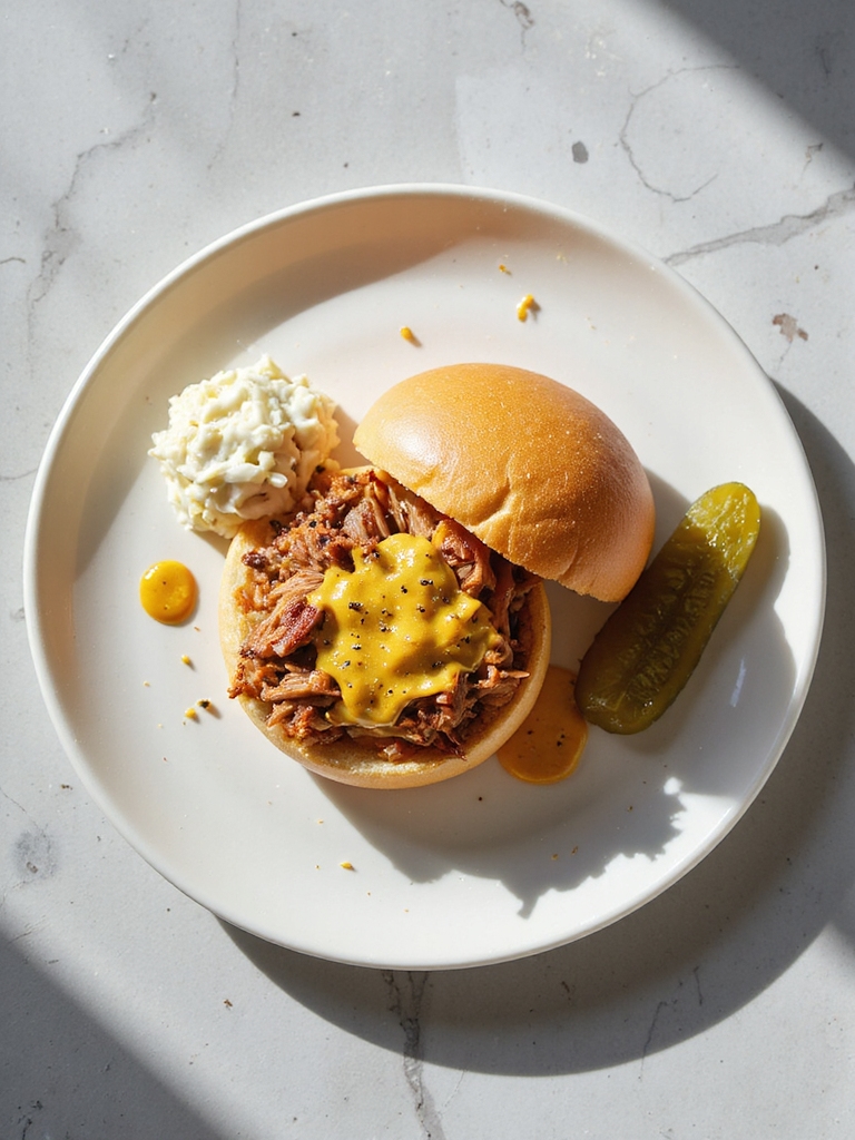 tangy mustard pulled pork