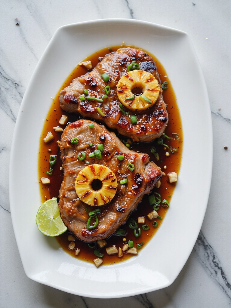 tangy pineapple soy marinade