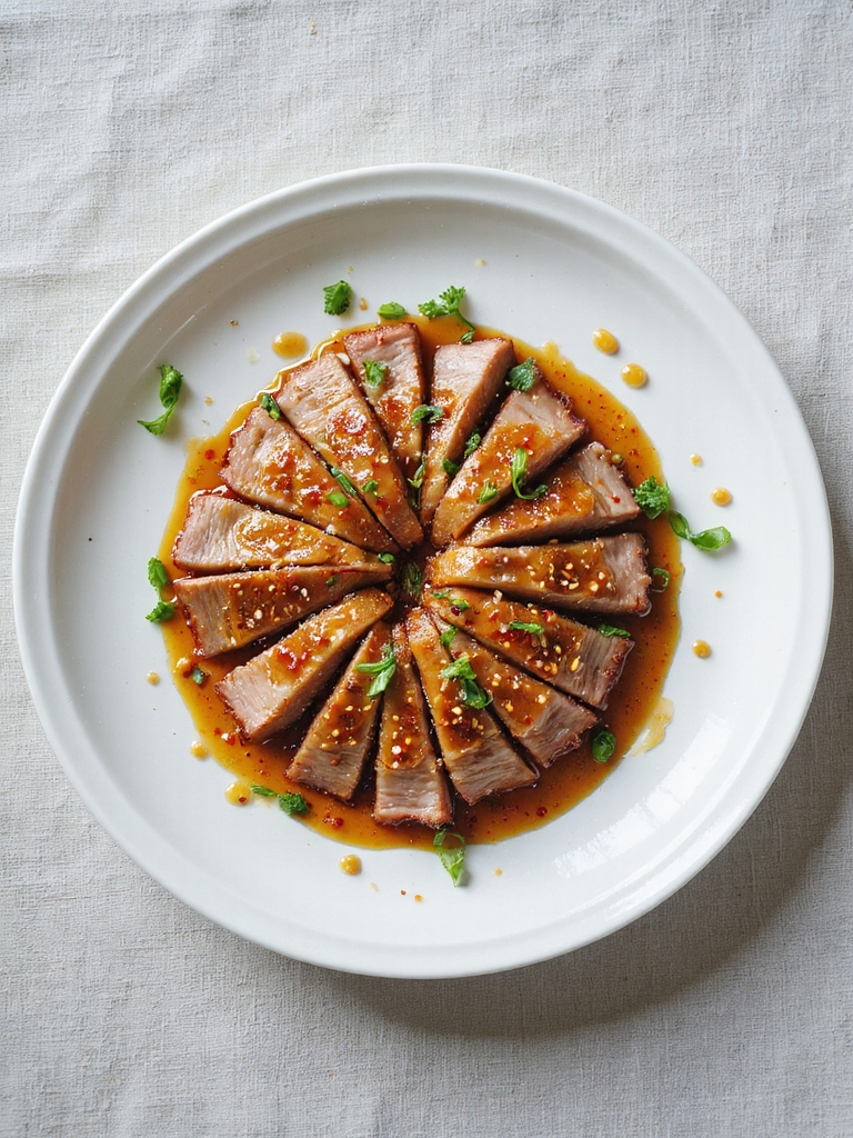 tasty honey sriracha pork