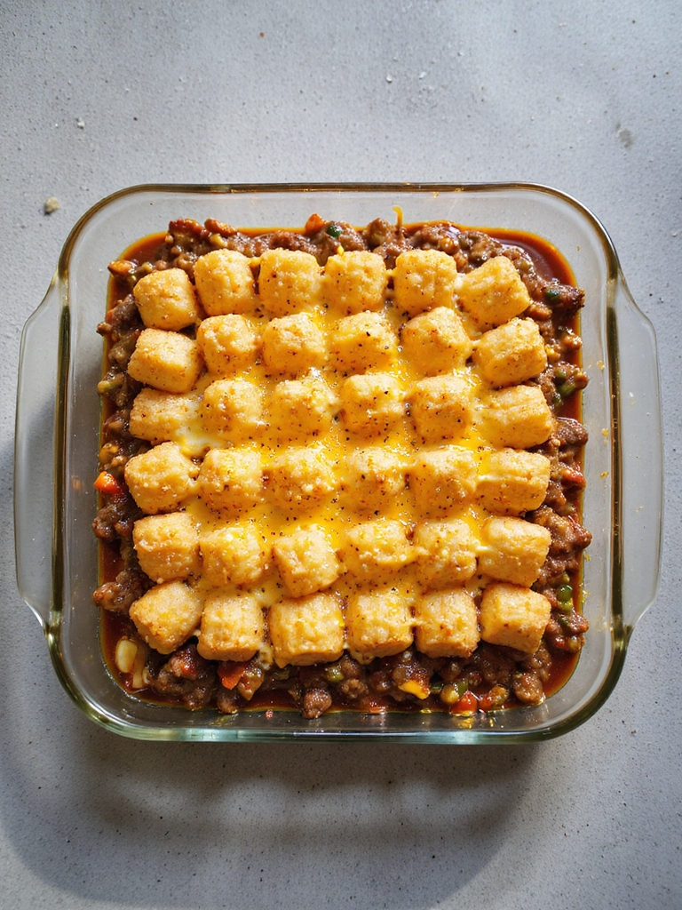 tater tot beef casserole