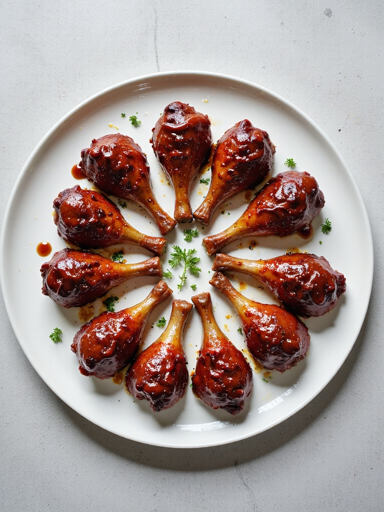 tender bbq chicken drumsticks