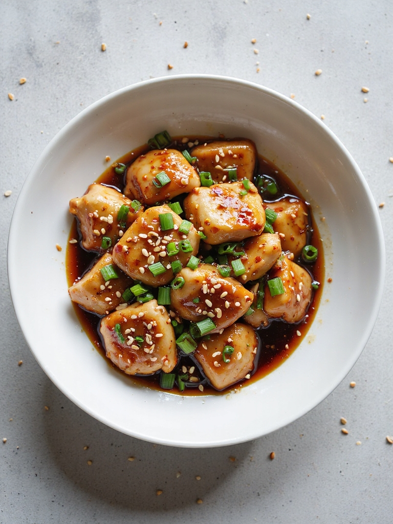 tender sesame ginger chicken