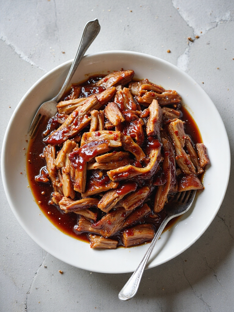 tender smoky pulled pork