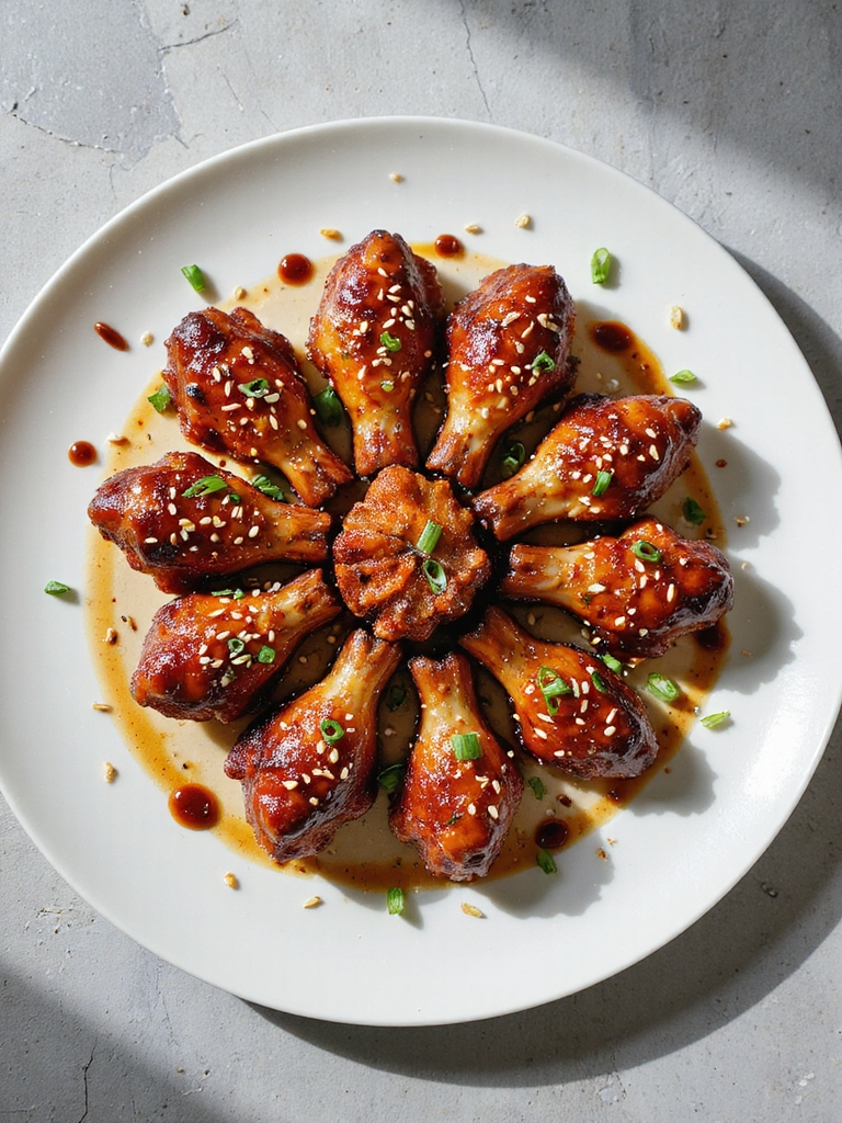teriyaki marinated turkey wings