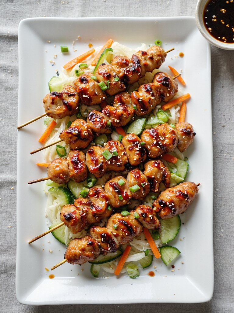 teriyaki turkey skewers recipe