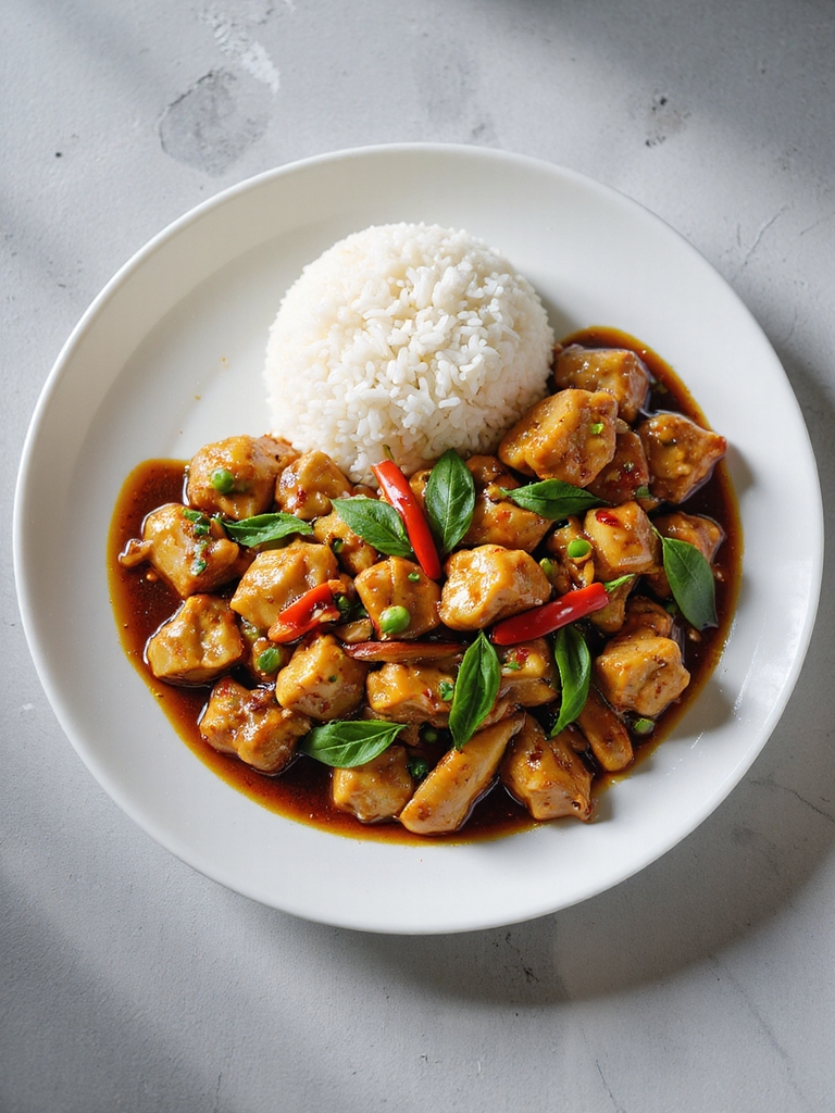 thai basil chicken recipe