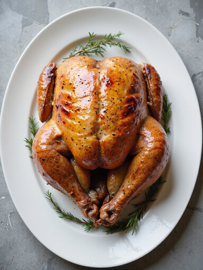 traditional smoked turkey preparation