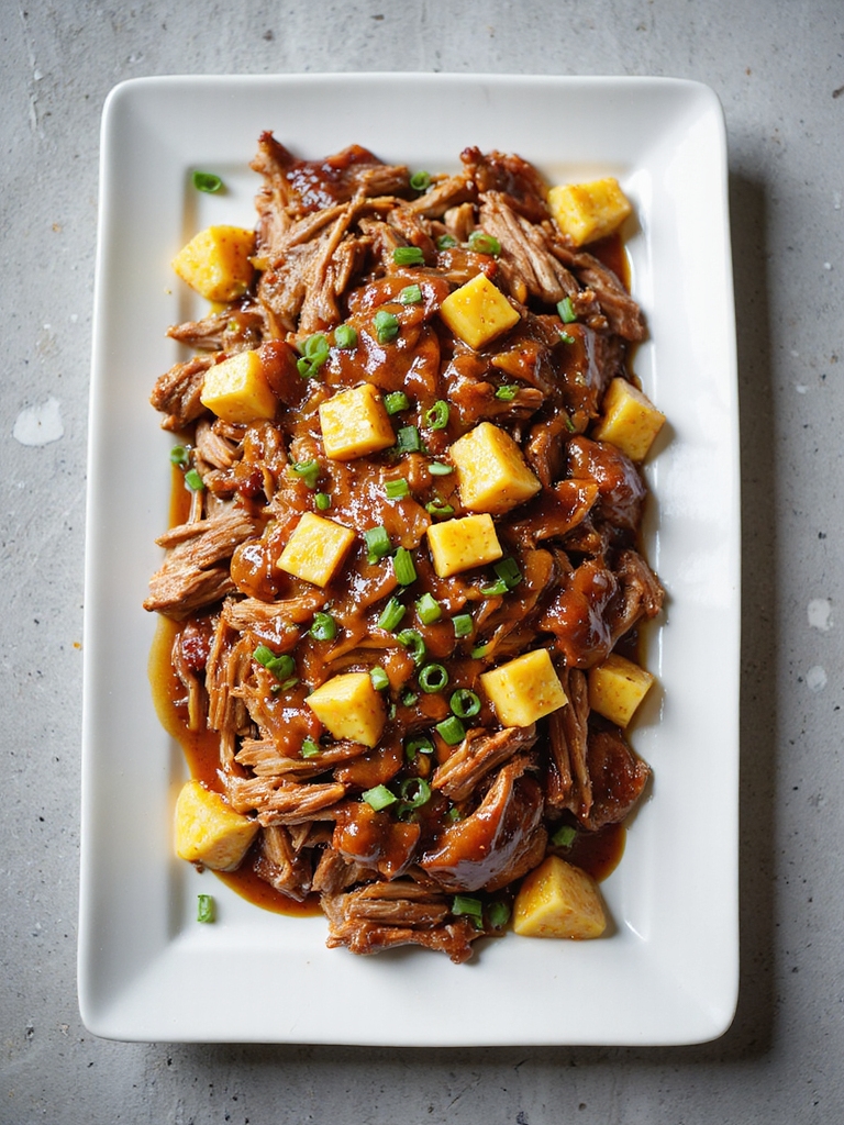 tropical pulled pork delight
